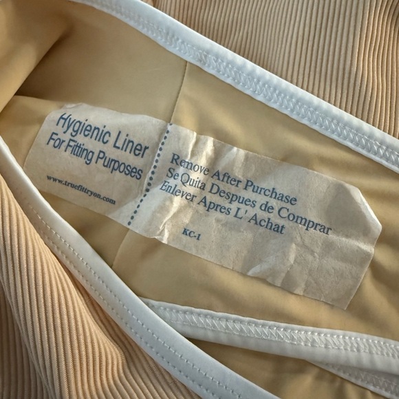 NWOT LainSnow Ocean Isle One-Piece Swimsuit – XL (Champagne/Cream) - Picture 5 of 5